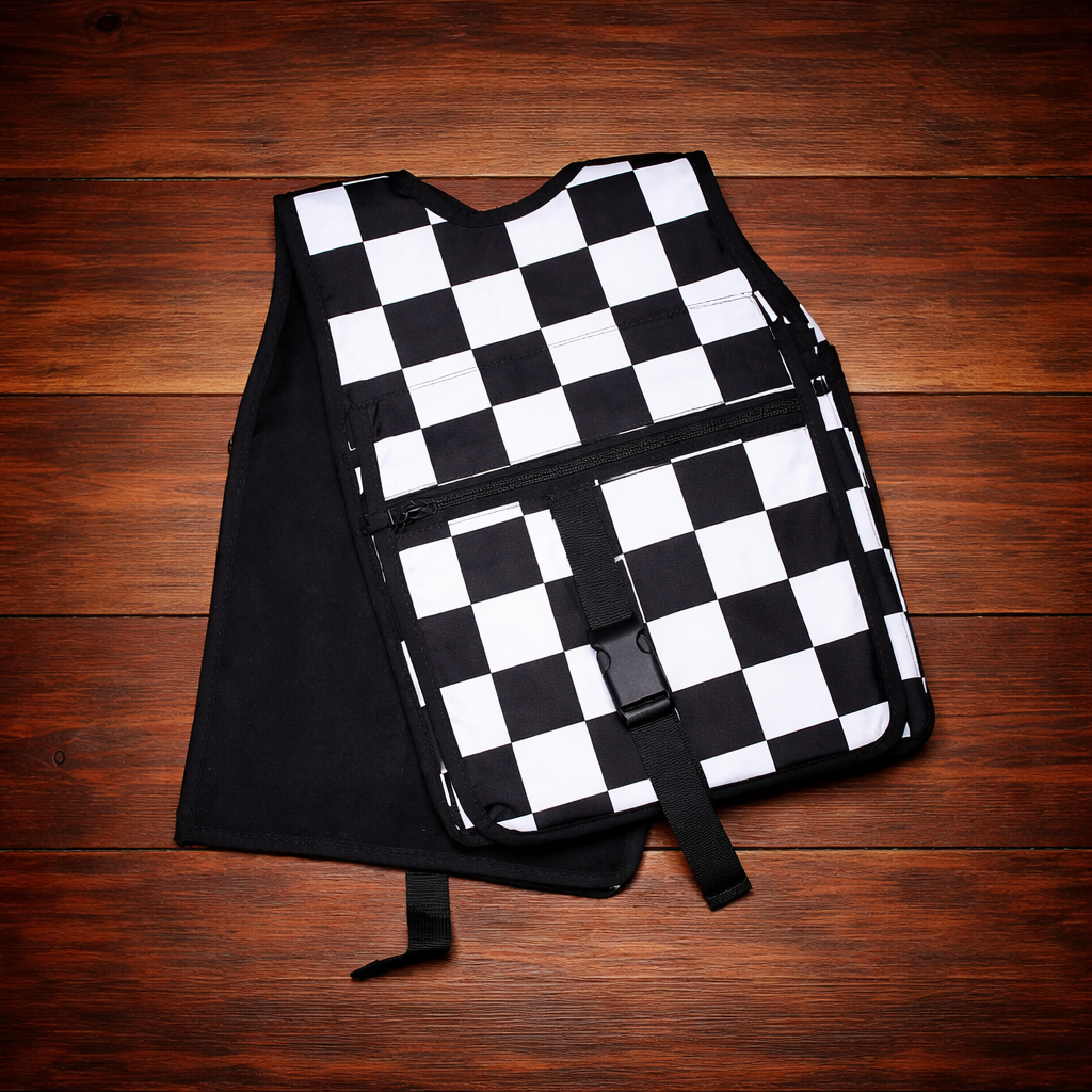 Saddle Horn Bag-Checkered