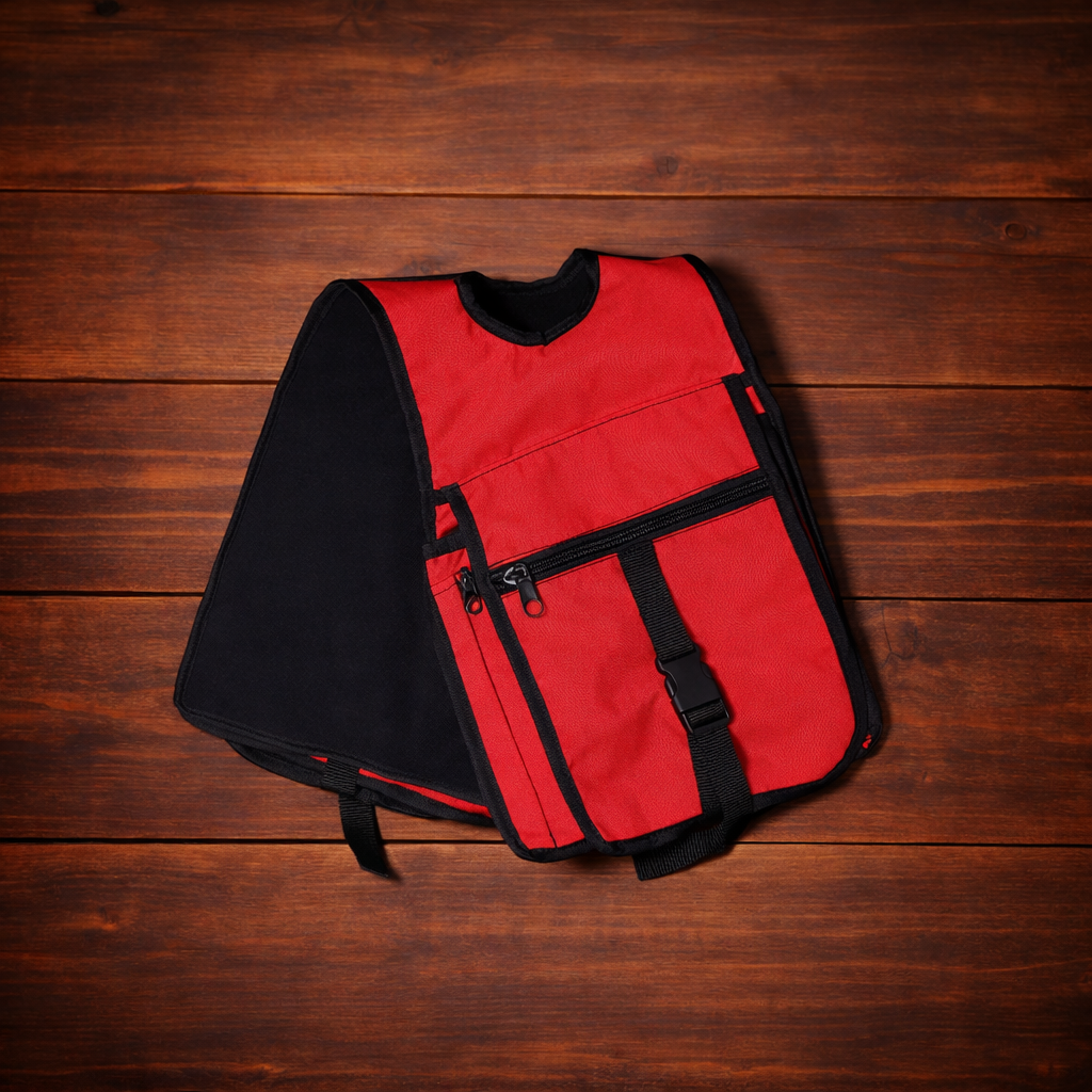 Saddle Horn Bag-Red