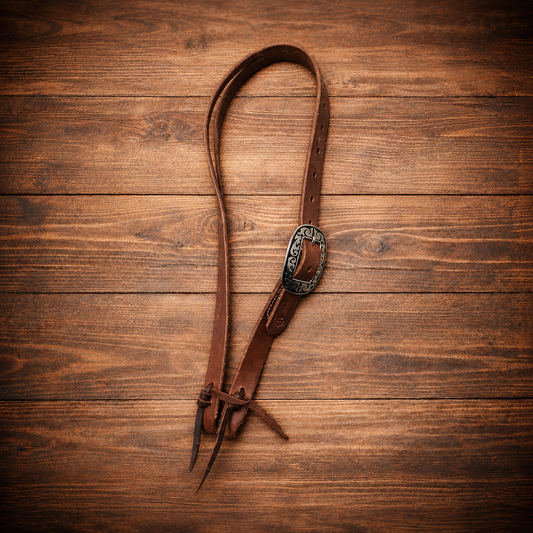 Wide Split Ear Headstall-JW Buckle