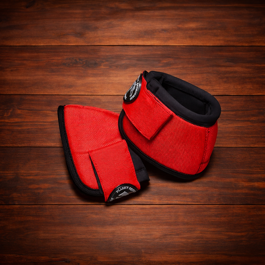 FlashGuard No Turn Bell Boot-Red