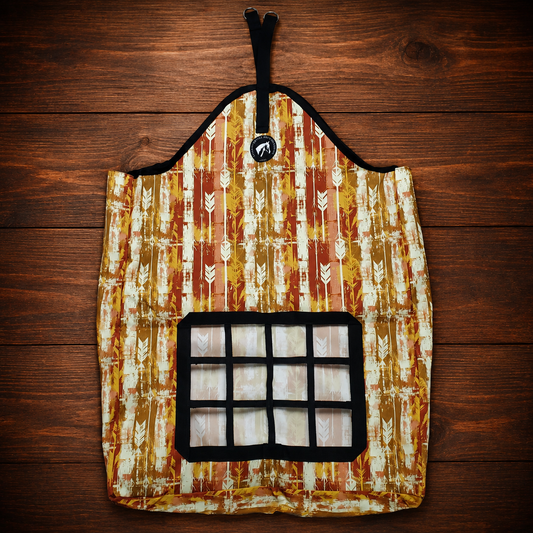 Hanging Hay Bag - Arrows